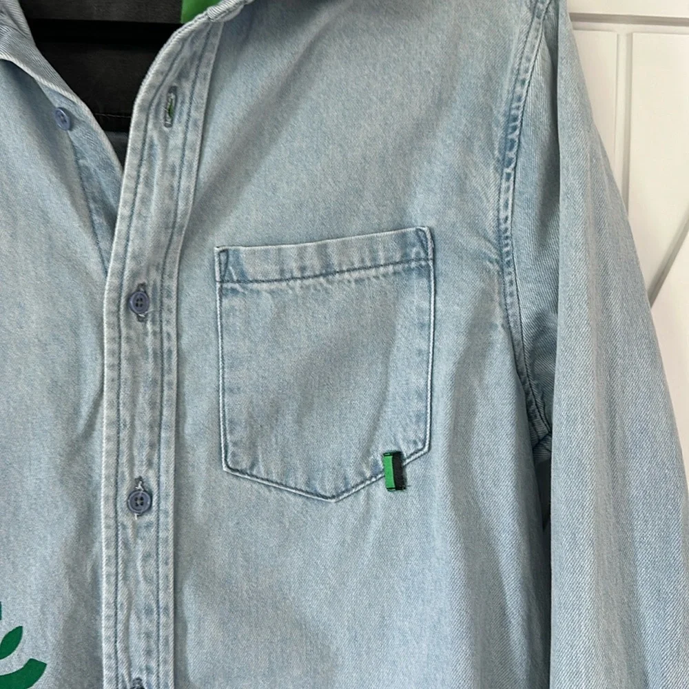 The Wild Collective Austin FC Denim Shirt